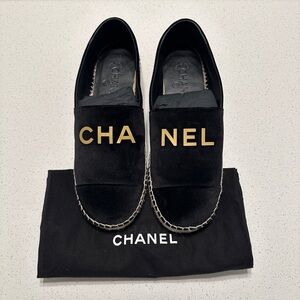 CHANEL espadrilles worn once 41